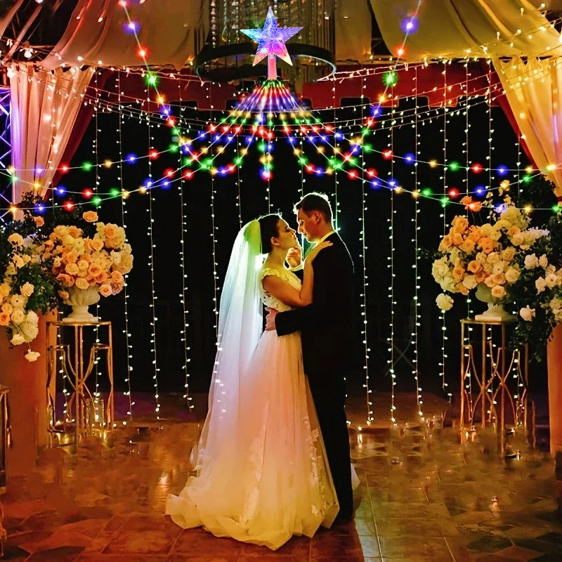 LED Fairy String Lights USB Waterproof 8 Modes Indoor Outdoor