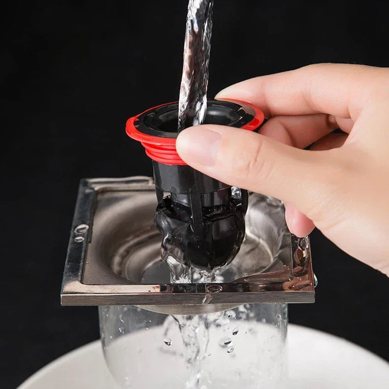 Silicone Floor Drain Strainer & Odor Seal – Sink & Shower Floor Drain Strainer Peaceful Pleasures Health and Wellness