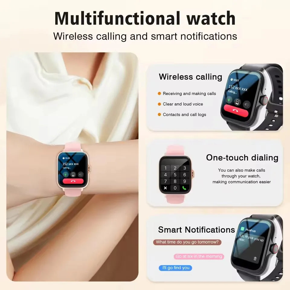 Ola Esporte 1.83" Smart Watch – Fitness, Calls & Sleep Tracker