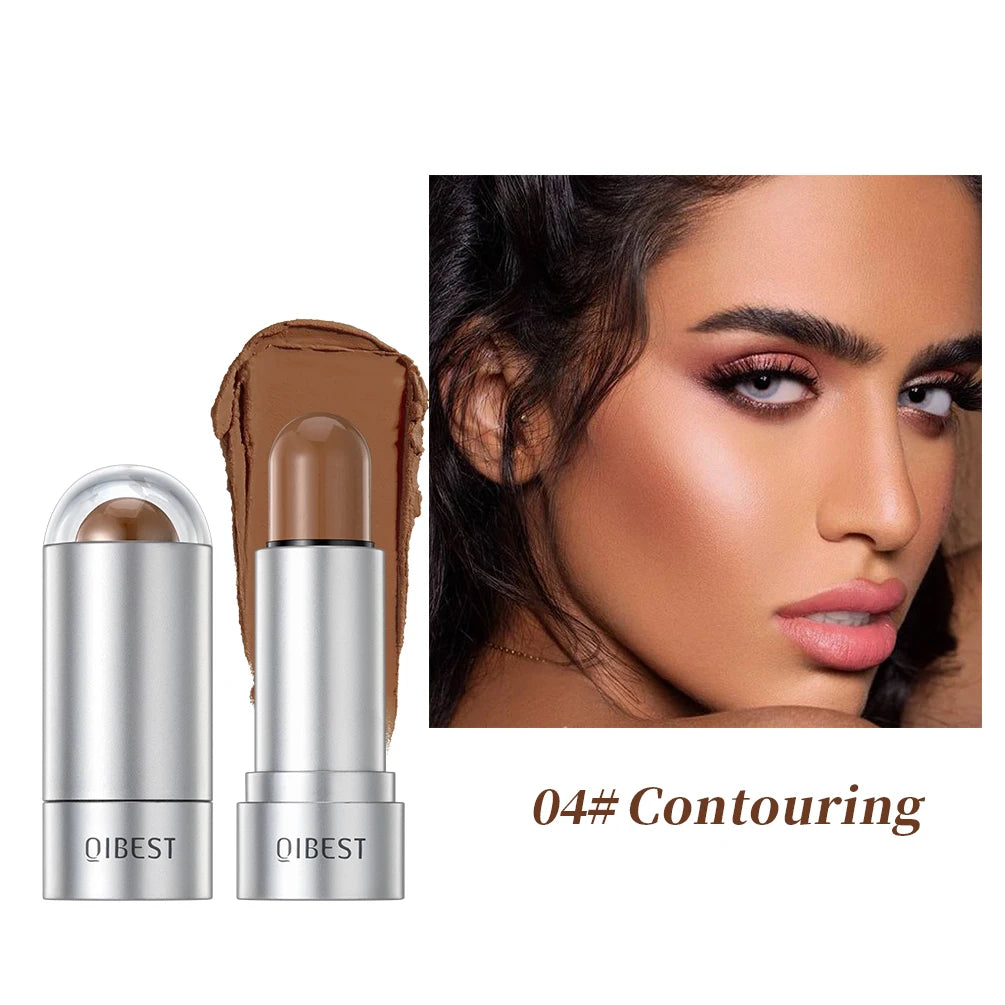 Face Contouring Bronzer Stick Multifunctional Highlighter Brightening Silkworm Blusher Rouge Cream Modify Concealer Pen Makeup Peaceful Pleasures Health and Wellness 04