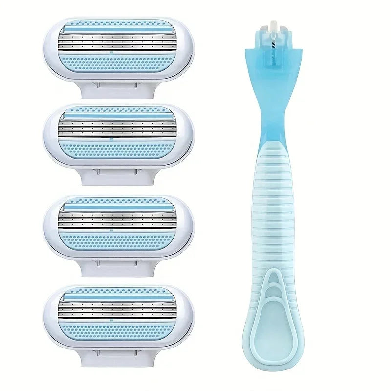Women's 3-Layer Stainless Steel Safety Razor | Body & Bikini