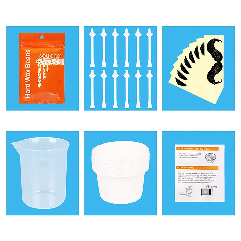Nose Hair Wax Kit 50g | Safe Removal for Men & Women