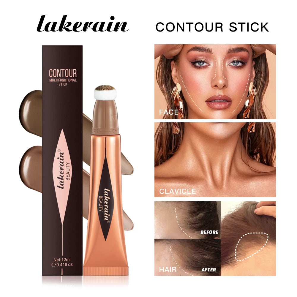 Liquid Contouring Highlighter Stick Matte Brightening Primer Highlighter Nose Shadow Silhouette Small V Face Blush Highlight Peaceful Pleasures Health and Wellness