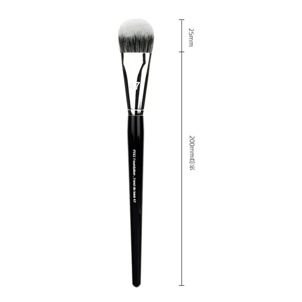 Professional Foundation Brush – Soft Synthetic Broom Head Makeup