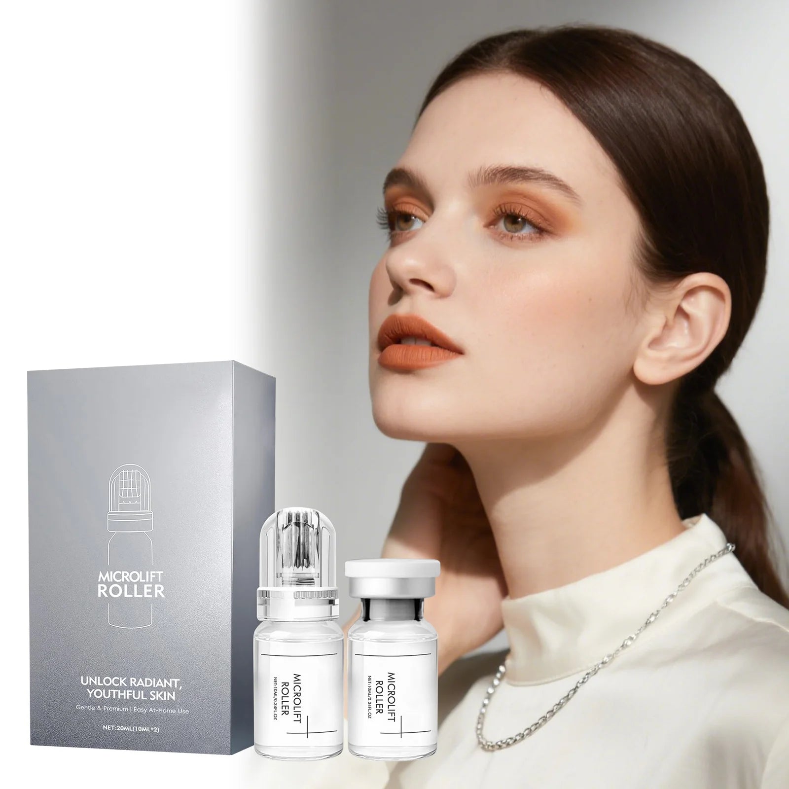 0.25mm Microneedle Hyaluronic Acid Essence Moisturizing Hydrating Brightening Tone Soothing Repairing Facial Skincare Essence Peaceful Pleasures Health and Wellness
