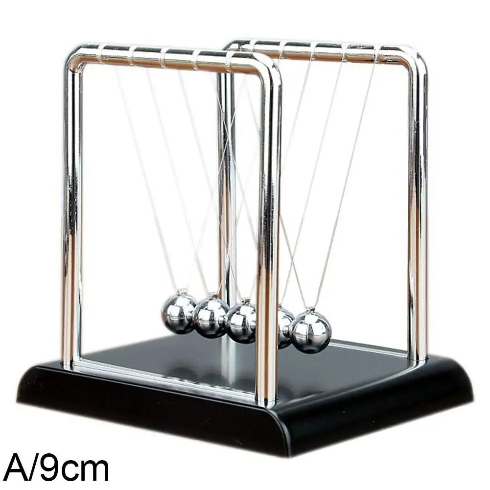Newton's Cradle Steel Pendulum Desk Toy – Physics & Stress Relief