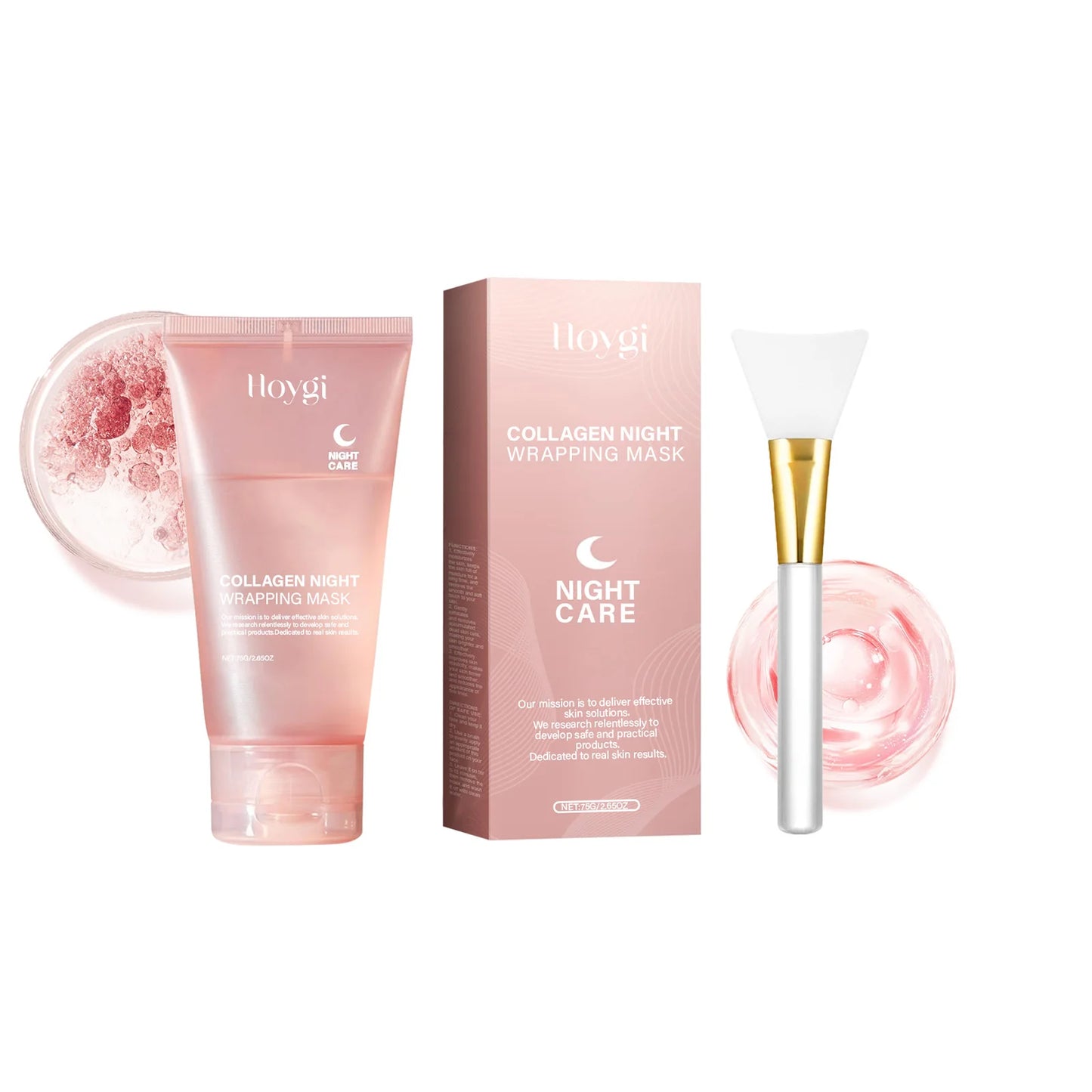 Collagen Peel-Off Night Mask – Firming, Hydrating & Brightening