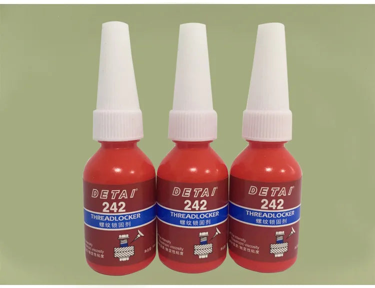 Anaerobic Threadlocker Adhesive 10ML – Heat-Resistant Thread Lock Glue for Metal Screws & Nuts Peaceful Pleasures Health and Wellness
