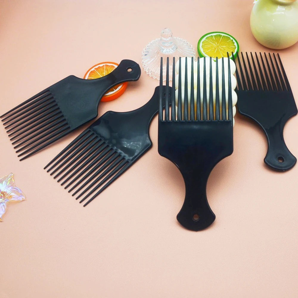 Afro Pick Wide Tooth Comb – Curly Kinky Natural Hair Detangler