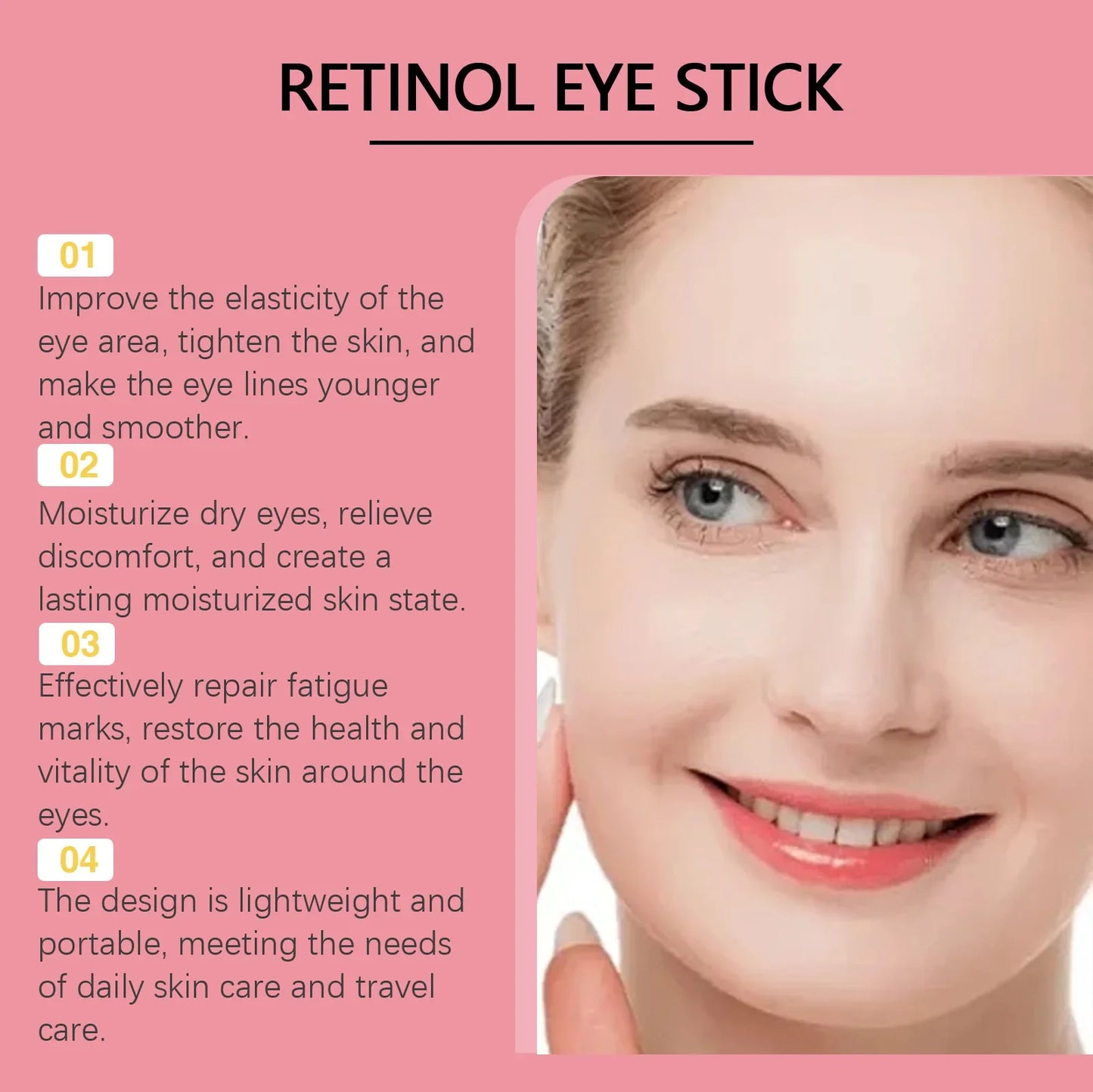 Retinol & Collagen Eye Stick – Brightening Anti-Aging Balm