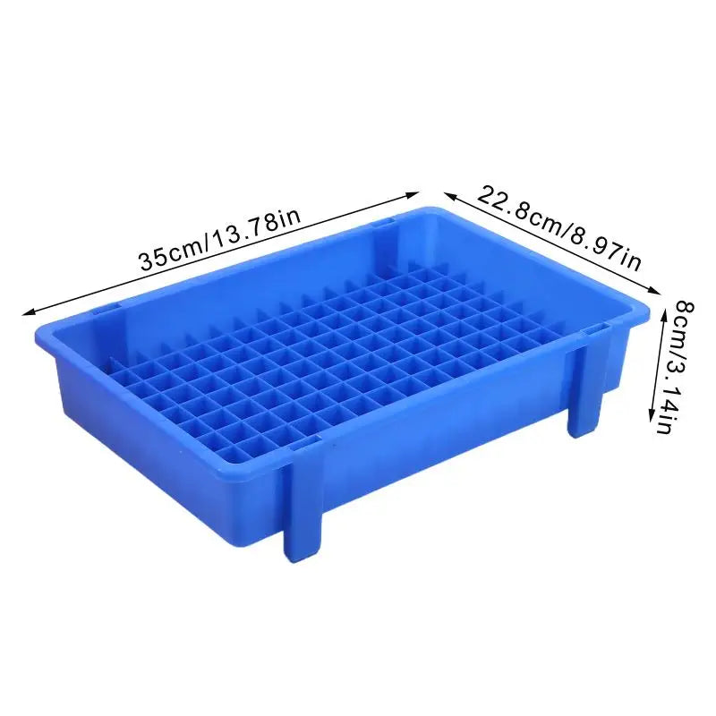 18650 Battery Storage Tray – Divided Transport Turnover Box