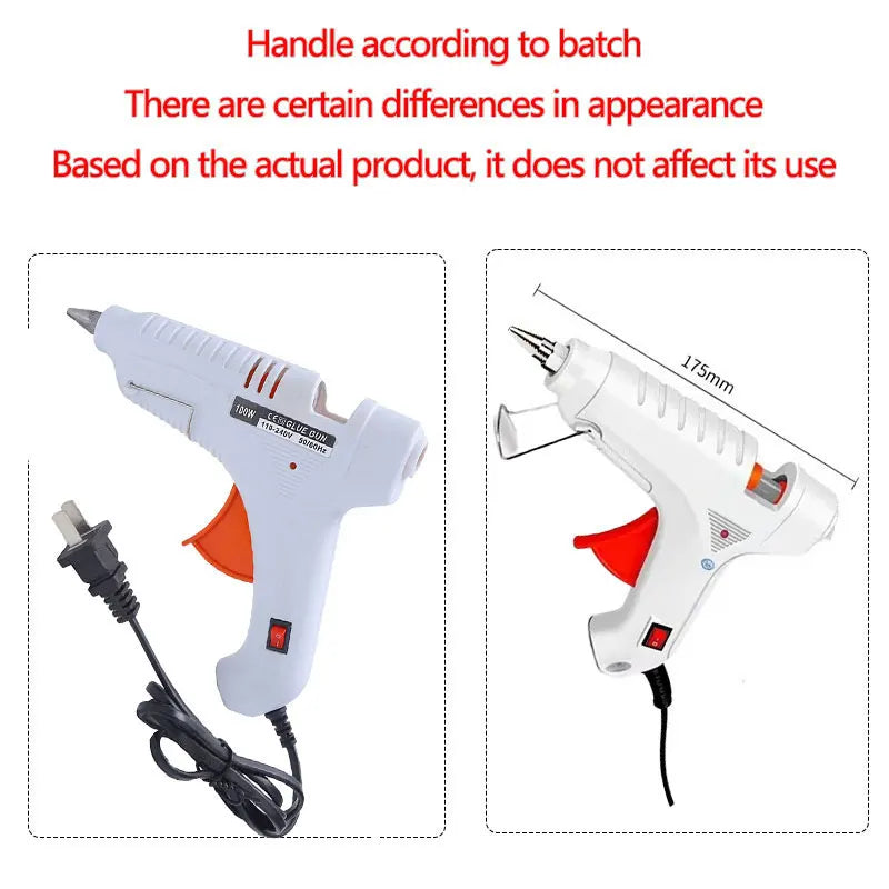 100W Hot Melt Glue Gun Mini – DIY & Industrial 11mm Tool