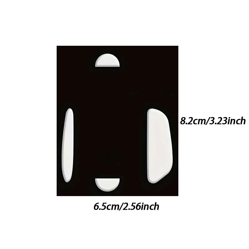 1 Set TPU Anti-Slip Mouse Pad for Logitech MX Master 3/3S & Master 2/2S, Wireless Mouse Foot Grip Pads, Secure Grip Enhancer Peaceful Pleasures Health and Wellness