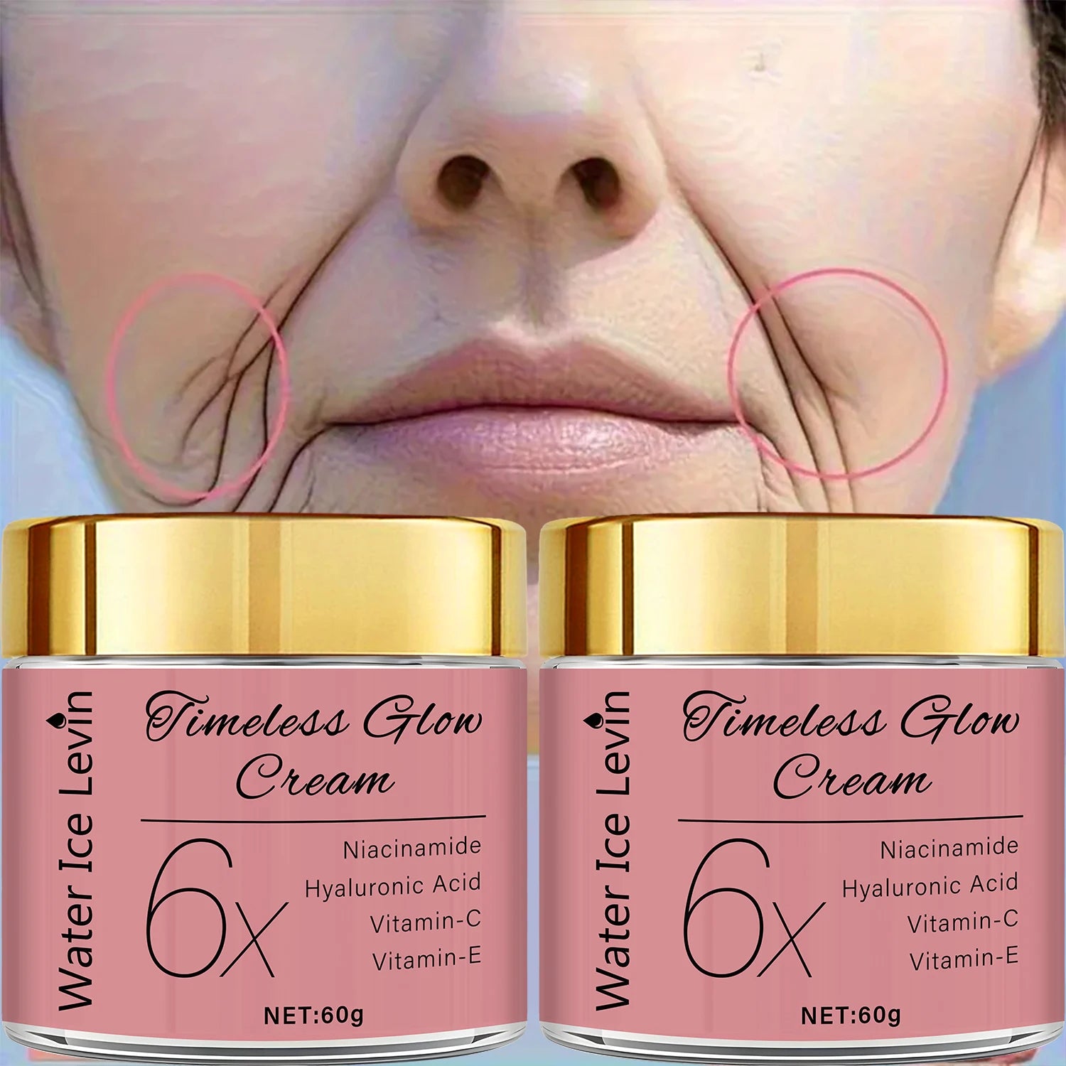 Timeless Glow Face Cream – Niacinamide, Hyaluronic Acid & Vitamin C Brightening Face Cream Peaceful Pleasures Health and Wellness