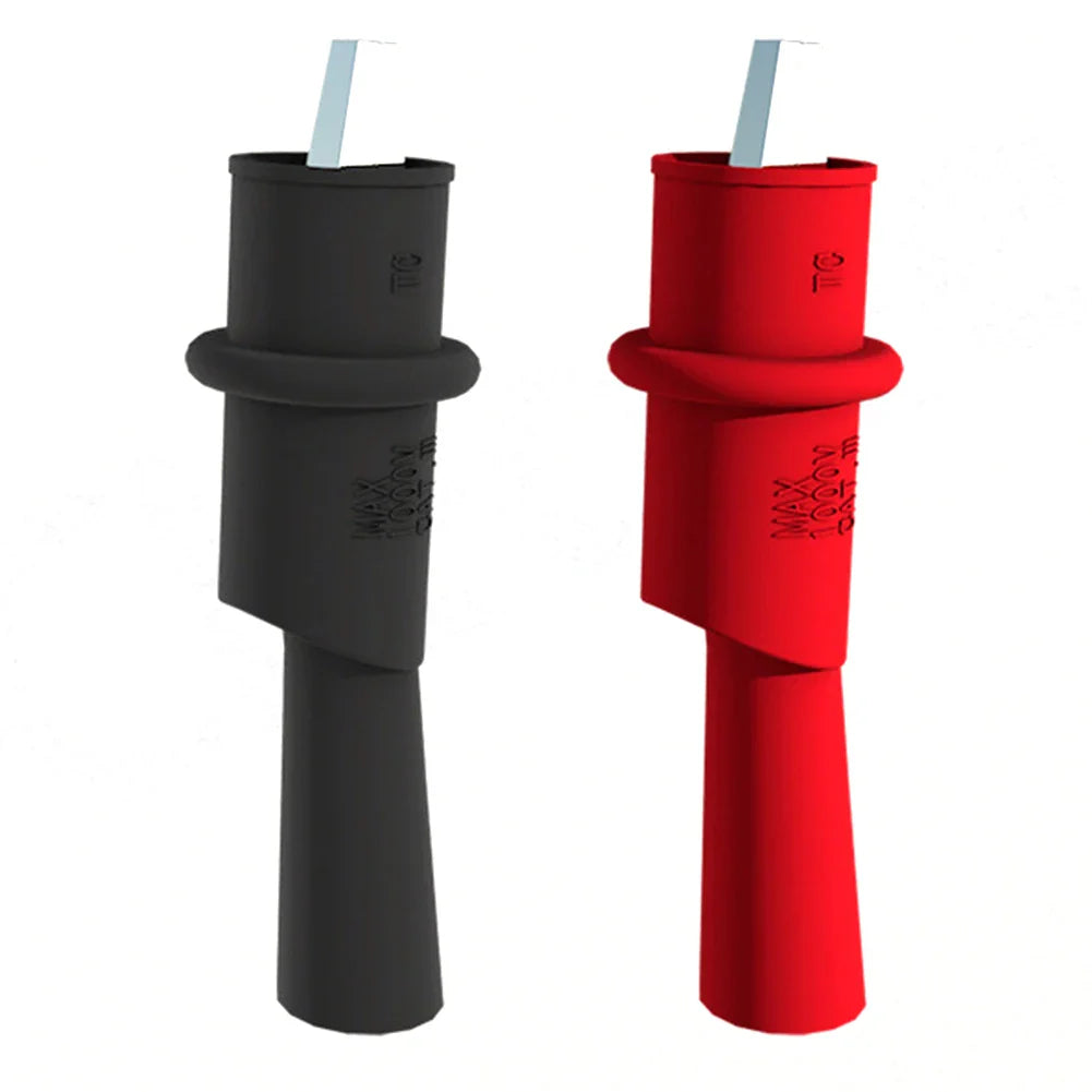 Alligator Test Clips 1000V 10A – 10mm Crocodile Clamps Red & Black