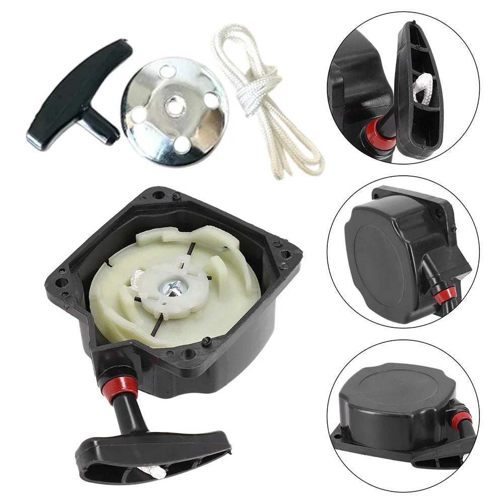 Brush Cutter Starter 33cc 43cc 52cc Engines Disc Handle X Pull Cord