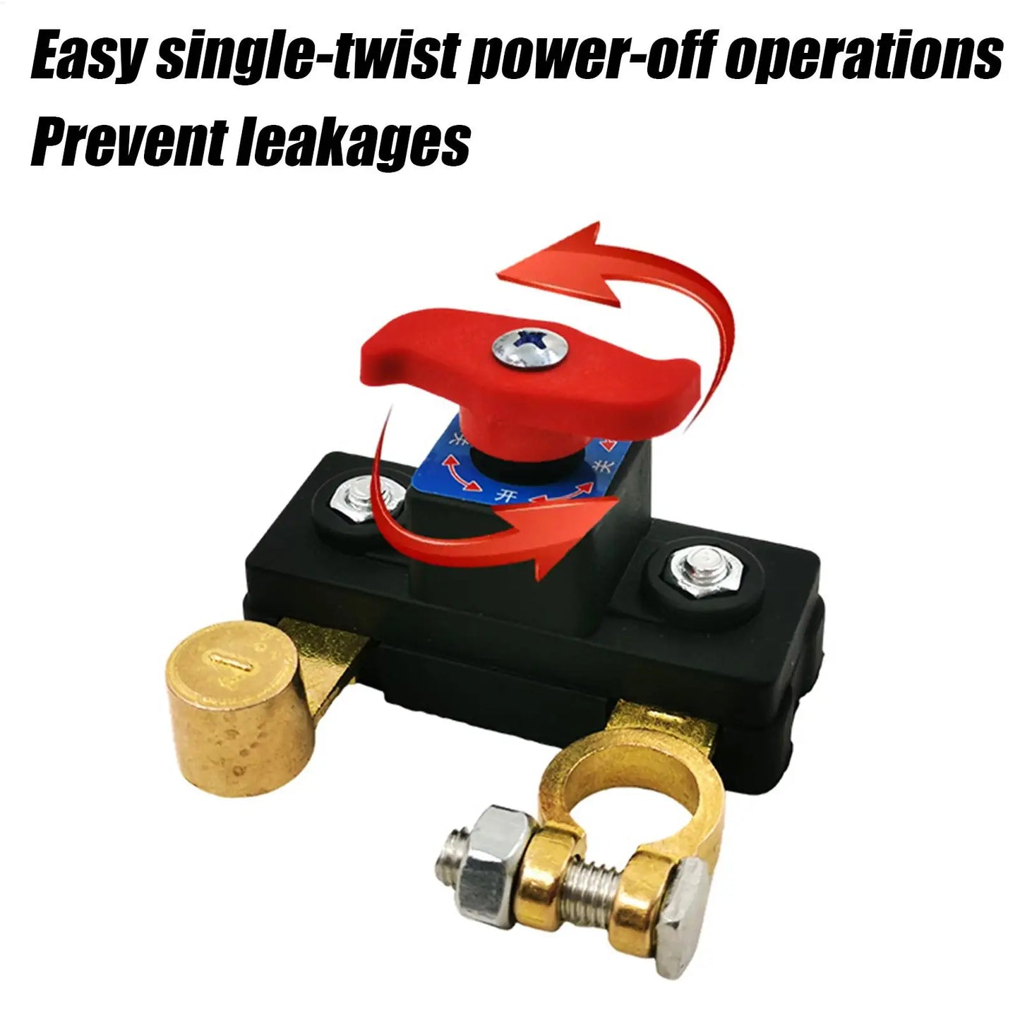 12V/24V Battery Disconnect Switch – Power Cutoff Isolator