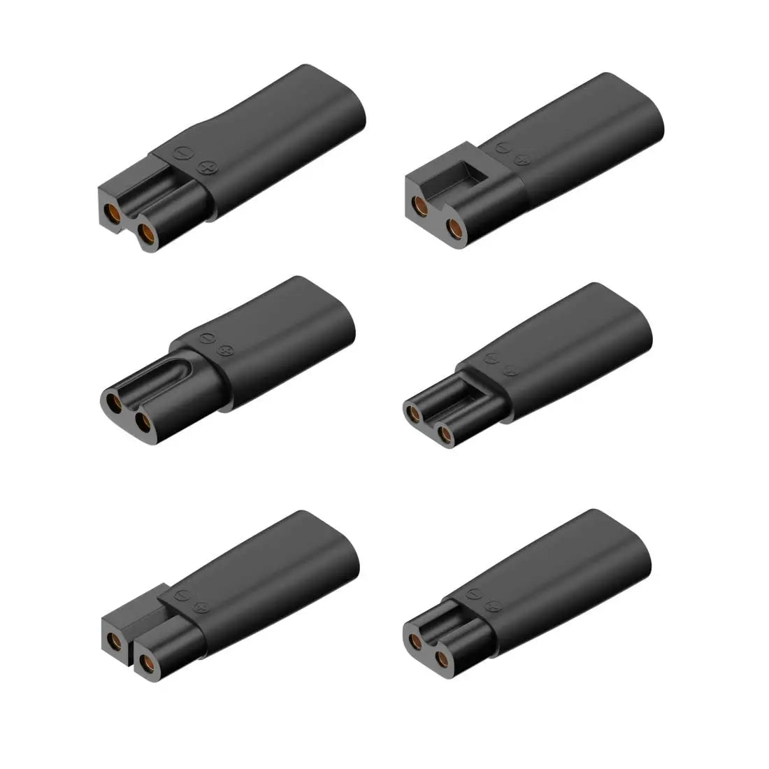 6-Pack Type-C USB Adapter for Hair Clippers & Trimmers