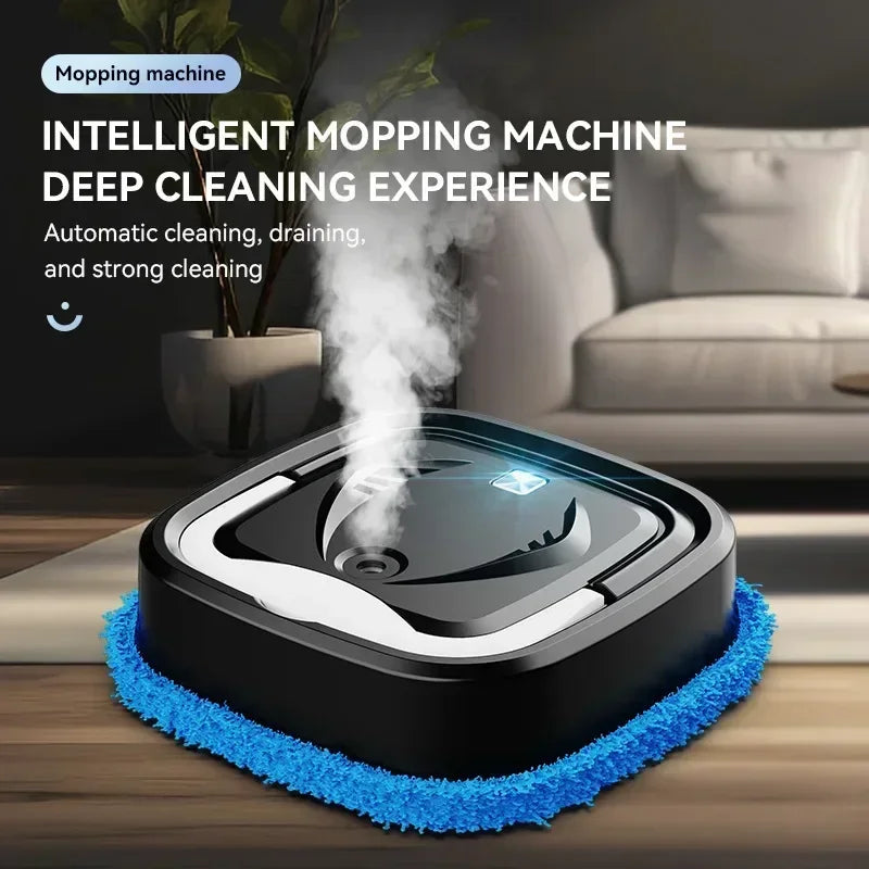 Intelligent Robot Vacuum Cleaner 2000Pa Strong Suction Sweep Mop Smart Mapping Anti Hair Tangle for Hard Floor Carpet Pet Hair Peaceful Pleasures Health and Wellness