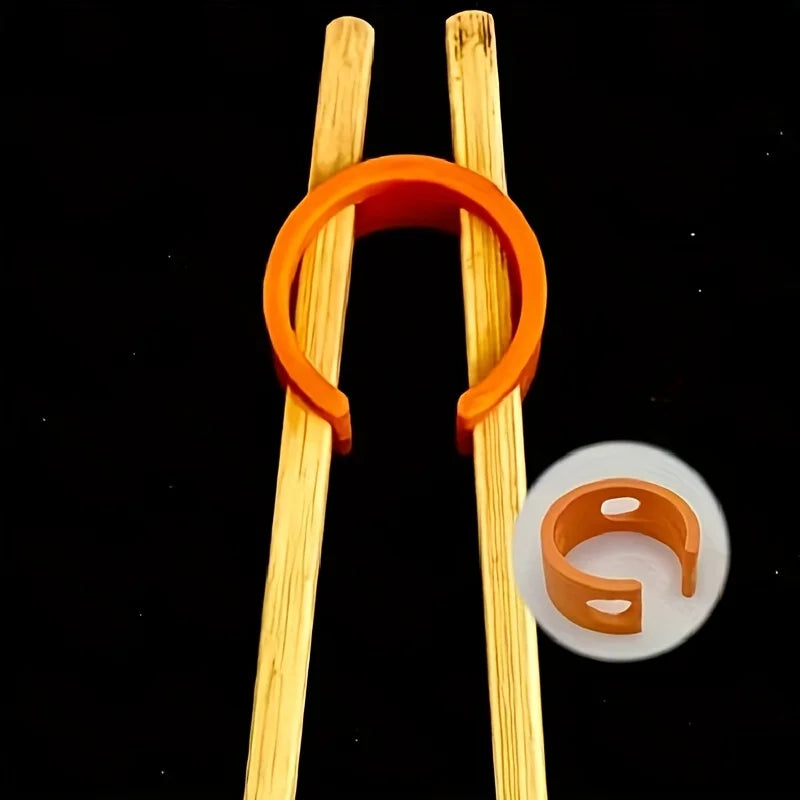 Reusable Portable Chopstick Grip Training Tool, Ergonomic Design, Ideal for Beginners, Durable and Easy to Use Peaceful Pleasures Health and Wellness
