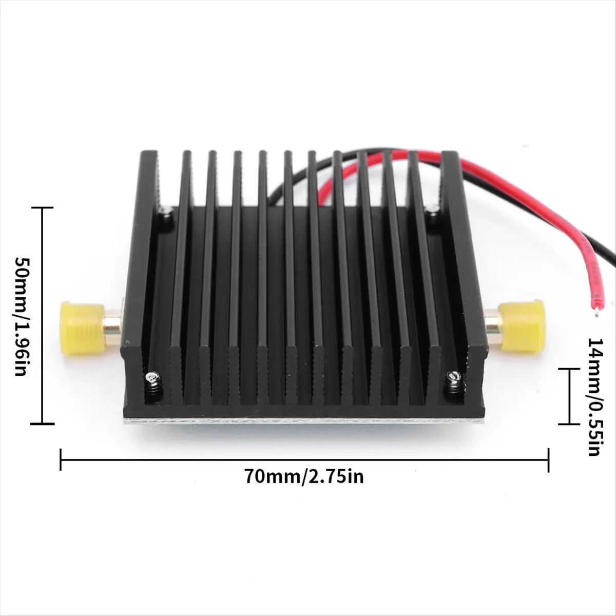 *Great RF2126 High Power Linear Amplifier WIFI 2.4G 1W RF Power Amplifier Bluetooth RF Amplifier Module with Heat Sink Peaceful Pleasures Health and Wellness
