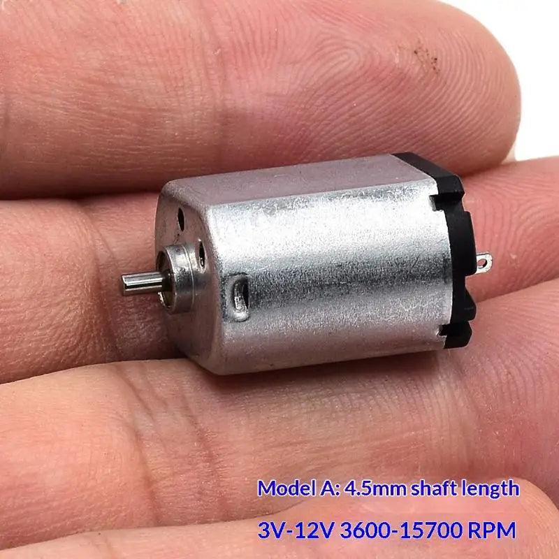 1/5Pcs FF-030 Mini Mute 030 Motor DIY Hobby Toy Lock Car AV Device DC 3/3.7/5/6/12V High Speed Micro Electric Motor Peaceful Pleasures Health and Wellness