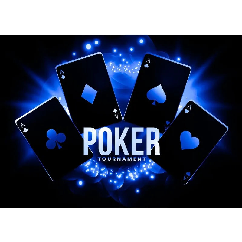 Casino Gambling Canvas Wall Art – Poker Dice Roulette Print