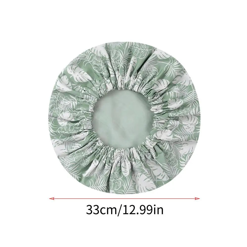 Double Layer Waterproof Shower Cap – Satin Bonnet for Women