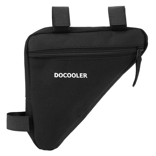 Docooler Triangle Cycle Bike Front Saddle Tube Frame Pouch Bag Holder Outdoor Bag Tube Frame Bag Triangle Frame Bag Peaceful Pleasures Health and Wellness