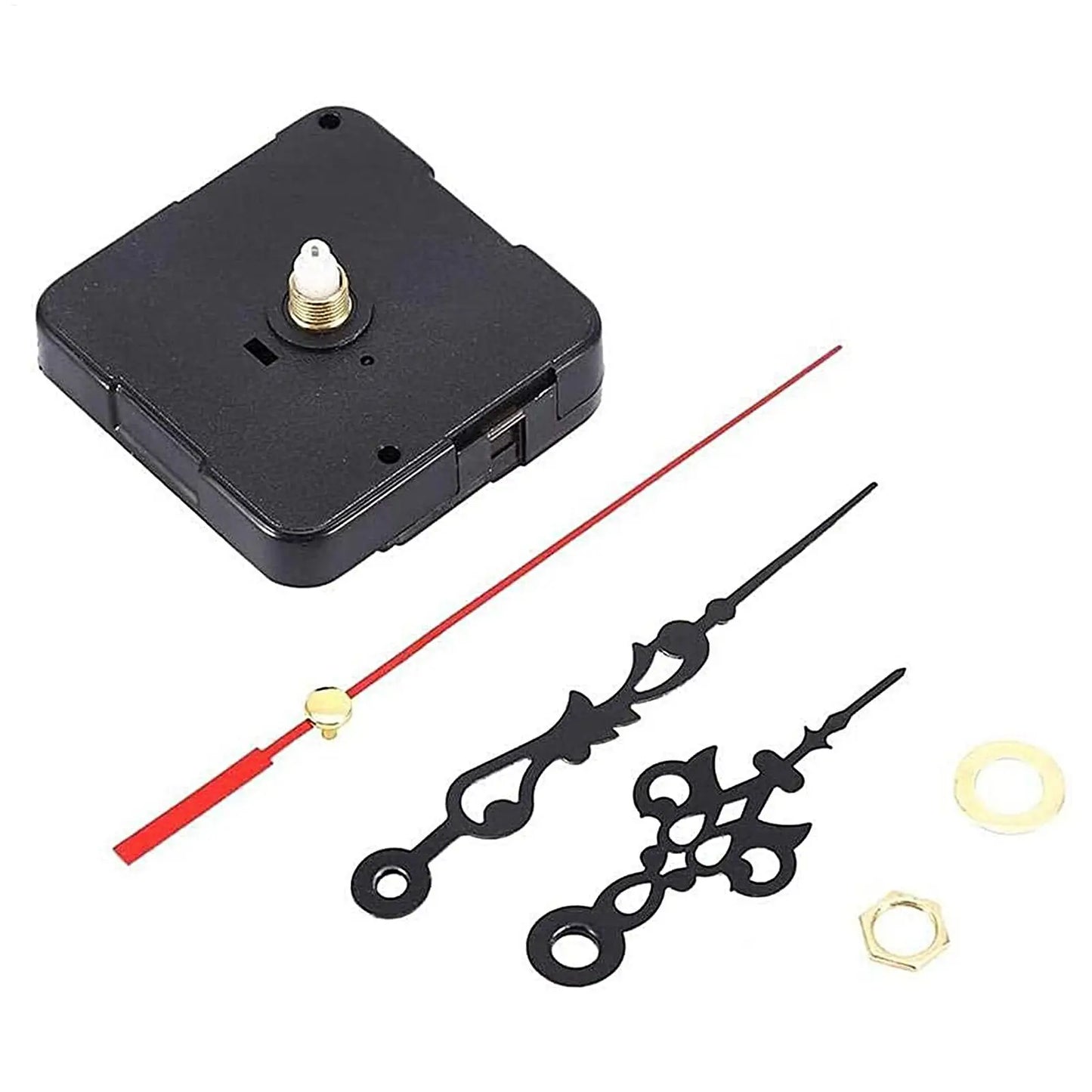Silent Wall Clock Movement Replacement Kit with Hands & Motor