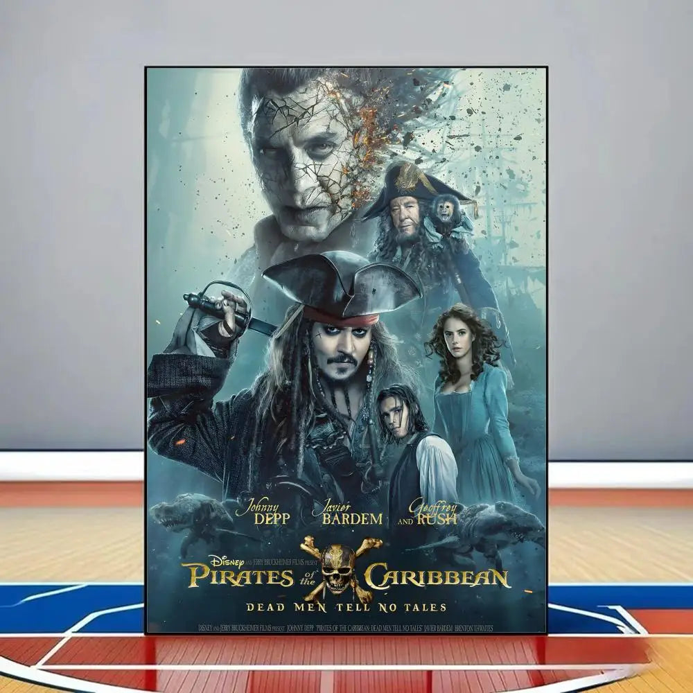 Pirates of the Caribbean Black Pearl Canvas Poster | Wall Art