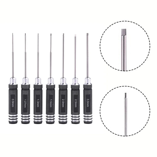 Steel Hexagon Wrench Screwdrivers Tools 0 9- Sizes RC Hobby Vehicles Peaceful Pleasures Health and Wellness