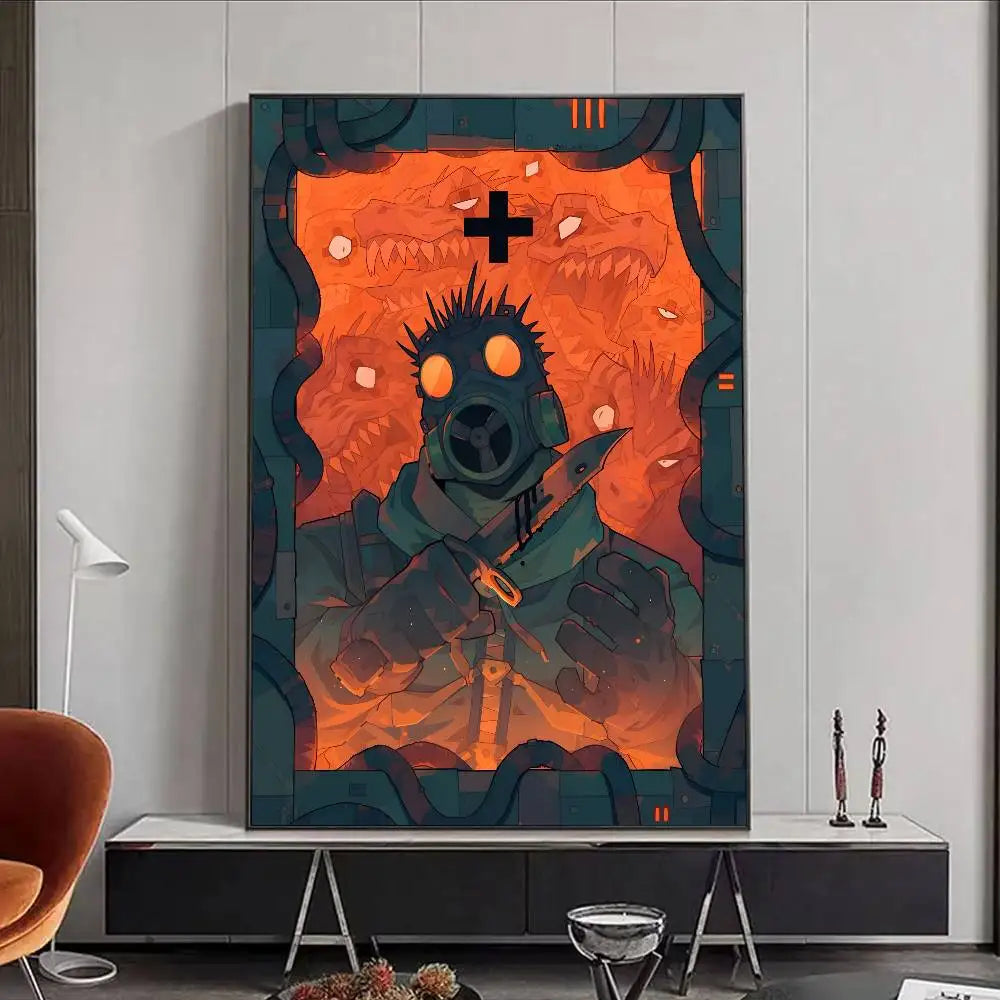 Dorohedoro Anime Horror Poster – HD PVC Waterproof Wall Art