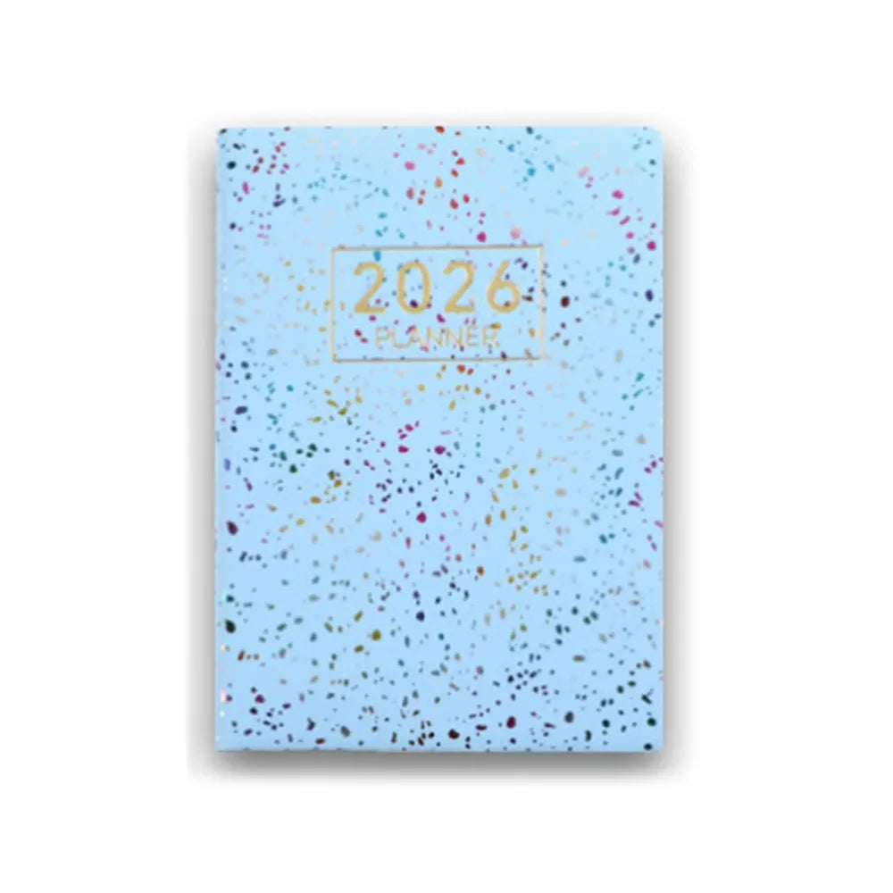 Simple Thick A7 Mini Notebook Square Calendar Weekly Planner Notepad To Do List School Office Portable Pocket Memo Work Planner Peaceful Pleasures Health and Wellness Style 5