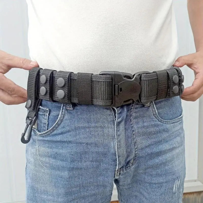 Tactical Belt Attachment Hooks Glove Hanging Loops Outdoor Duty Equipment Carrying Clips Utility Waistband Accessory Buckle Peaceful Pleasures Health and Wellness