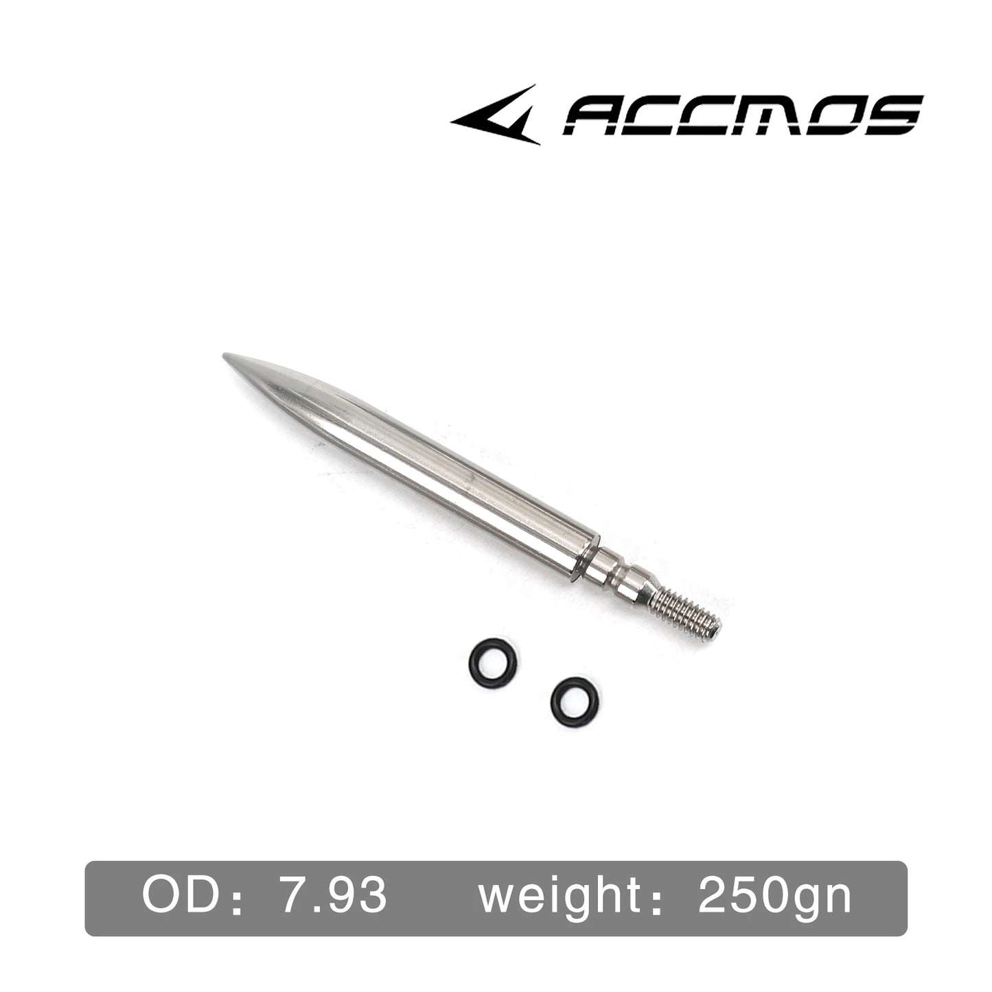 Arrowhead Stainless Steel Archery Replaceable Screw-in Tip 100 125