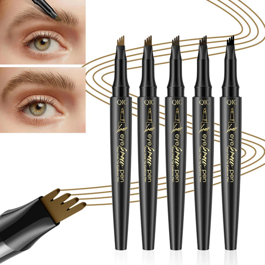 QIC Micro-Tip Liquid Eyebrow Pencil – Waterproof, 5 Colors Liquid Eyebrow Pencil Oasis Select
