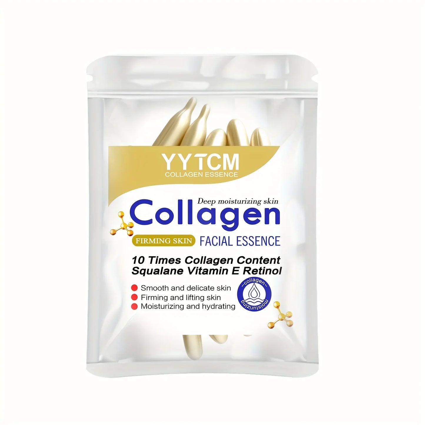 Collagen Firming Capsule Essence | Squalane, Retinol & Vitamin E