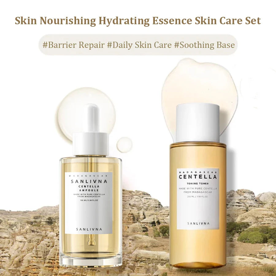 SANENDI Centella Asiatica Toner & Ampoule Essence Set