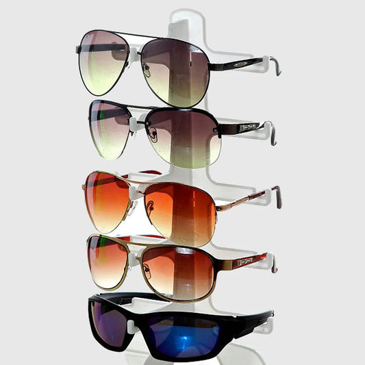 5-Slot Eyeglasses & Sunglasses Storage Display Stand Rack Eyewear Storage Rack Oasis Select