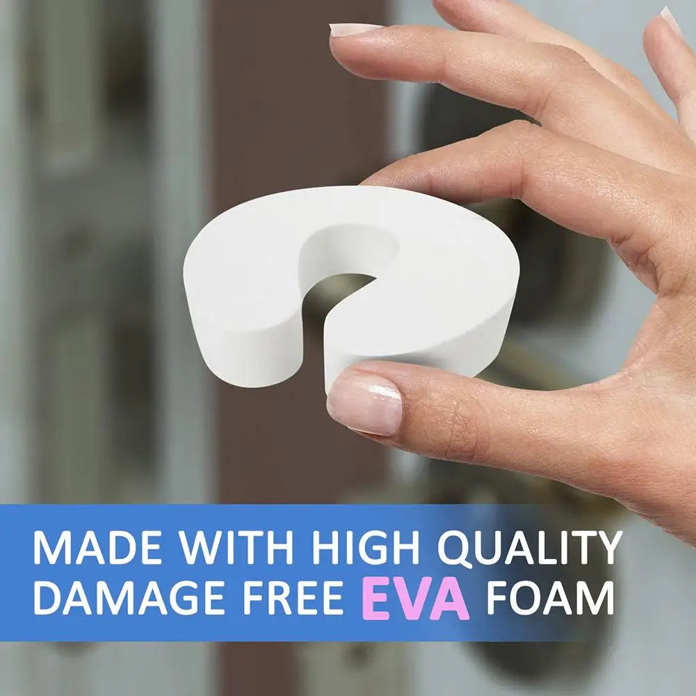 Foam Door Finger Guard | Baby Safety Door Stopper U-Shape