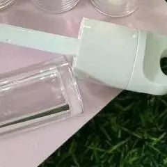 1Pcs Cute Big Brush Wand Transparent 4ml Lip Gloss Tube Plastic Round Empty Lip Gloss Container Peaceful Pleasures Health and Wellness