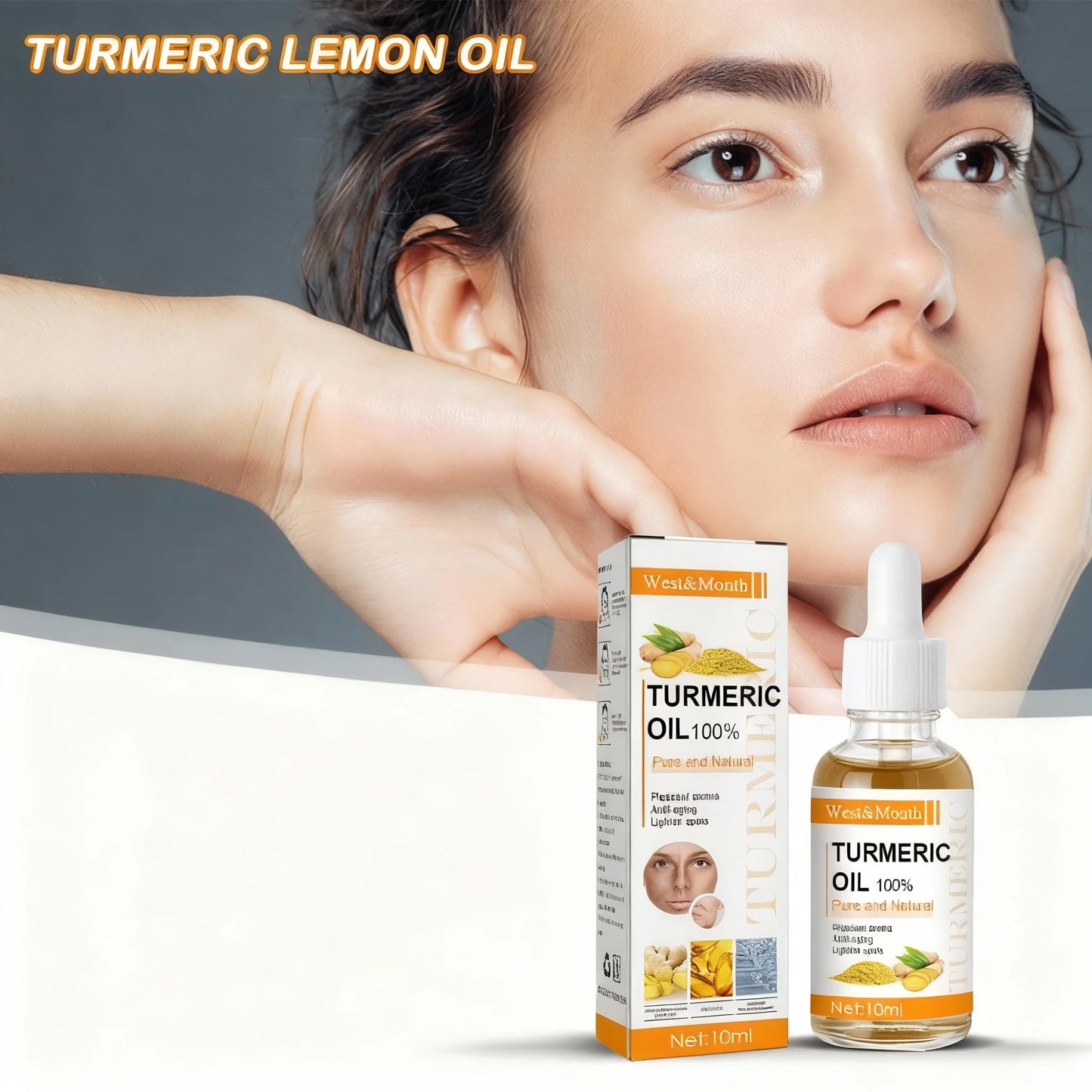 Turmeric Lemon Face Serum – Dark Spot Corrector & Pore Minimizer