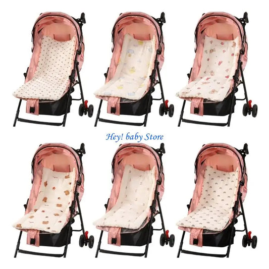 Baby Stroller Seat Cushion Liner – Soft Cotton Infant Pad Stroller Seat Liner Peaceful Pleasures Health and Wellness