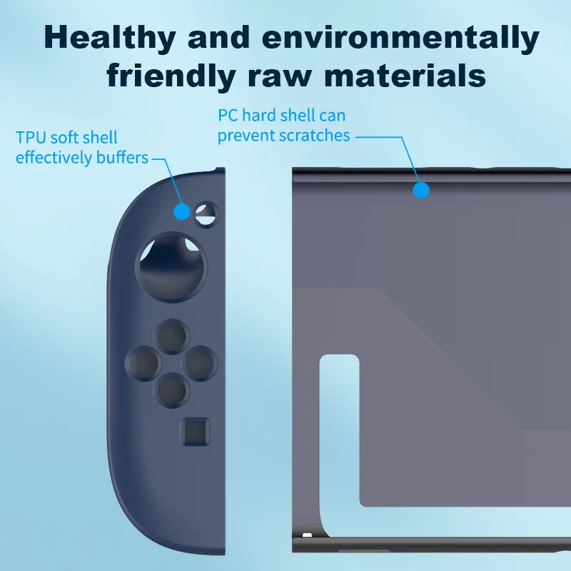 Nintendo Switch 2 Protective Case TPU+PC + Joy-Con Covers