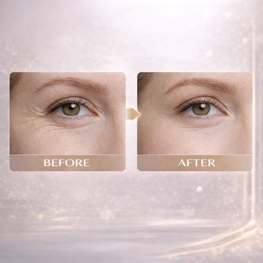 Retinol Under Eye Cream - Cream for Men & Women, Dark Circles, Puffiness & Wrinkles, Anti-Aging Eye Cream for Fine Lines, 20g Peaceful Pleasures Health and Wellness