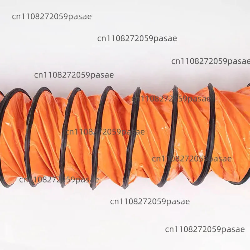 Telescopic PVC Canvas Exhaust Duct Hose – High-Temp Ventilation
