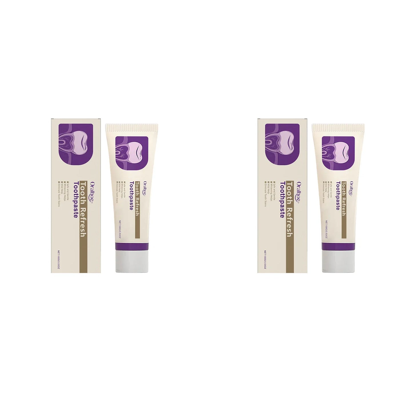 Oralhoe Whitening Toothpaste – Stain Removal & Fresh Breath
