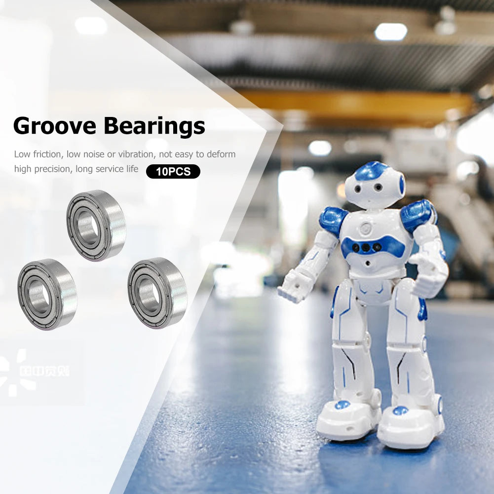 10-Pack ABEC-7 Carbon Steel Ball Bearings 688ZZ – 8x16x5mm | Skateboard, Scooter & 3D Printer Ball Bearings Peaceful Pleasures Health and Wellness