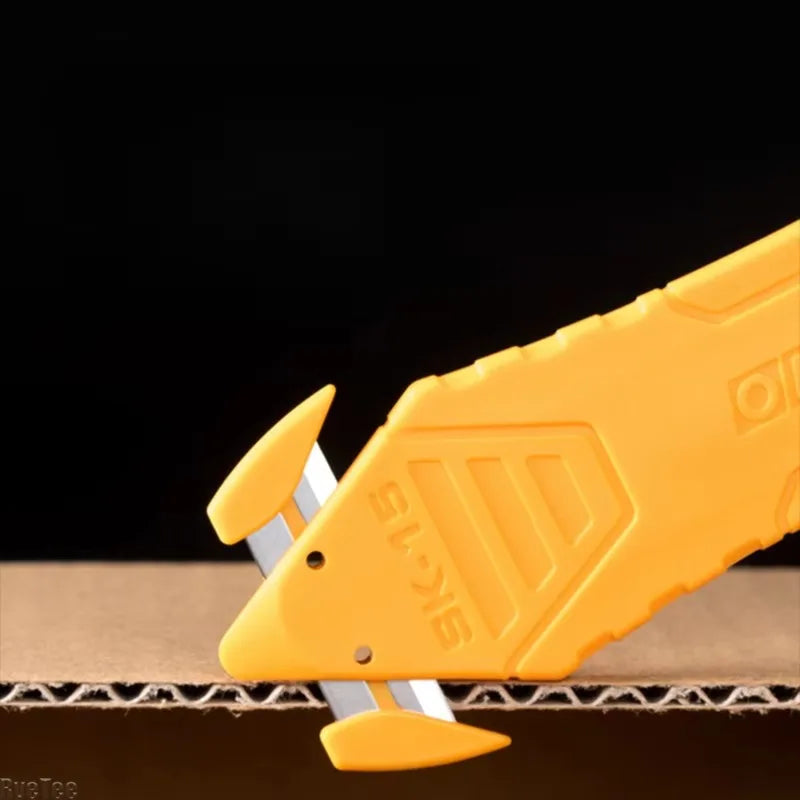 RveTee SK15 Safety Box Cutter – Hidden Blade Utility Knife